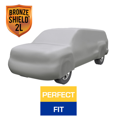 Bronze Shield 2L - Car Cover for Dodge W100 1977 Regular Cab Pickup 2-Door Long Bed with Camper Shell