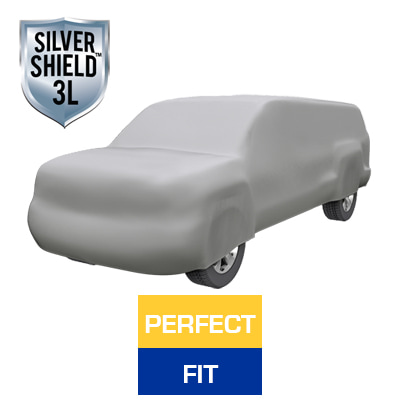 Silver Shield 3L - Car Cover for Dodge D100 Pickup 1957 Extended Cab Pickup 2-Door Long Bed with Camper Shell