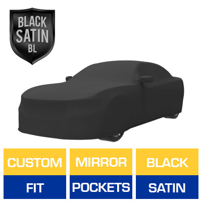 Black Satin BL - Black Car Cover for Dodge Charger 2012 Sedan 4-Door