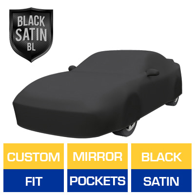 Black Satin BL - Black Car Cover for Ford Mustang GT 2004 Coupe 2-Door